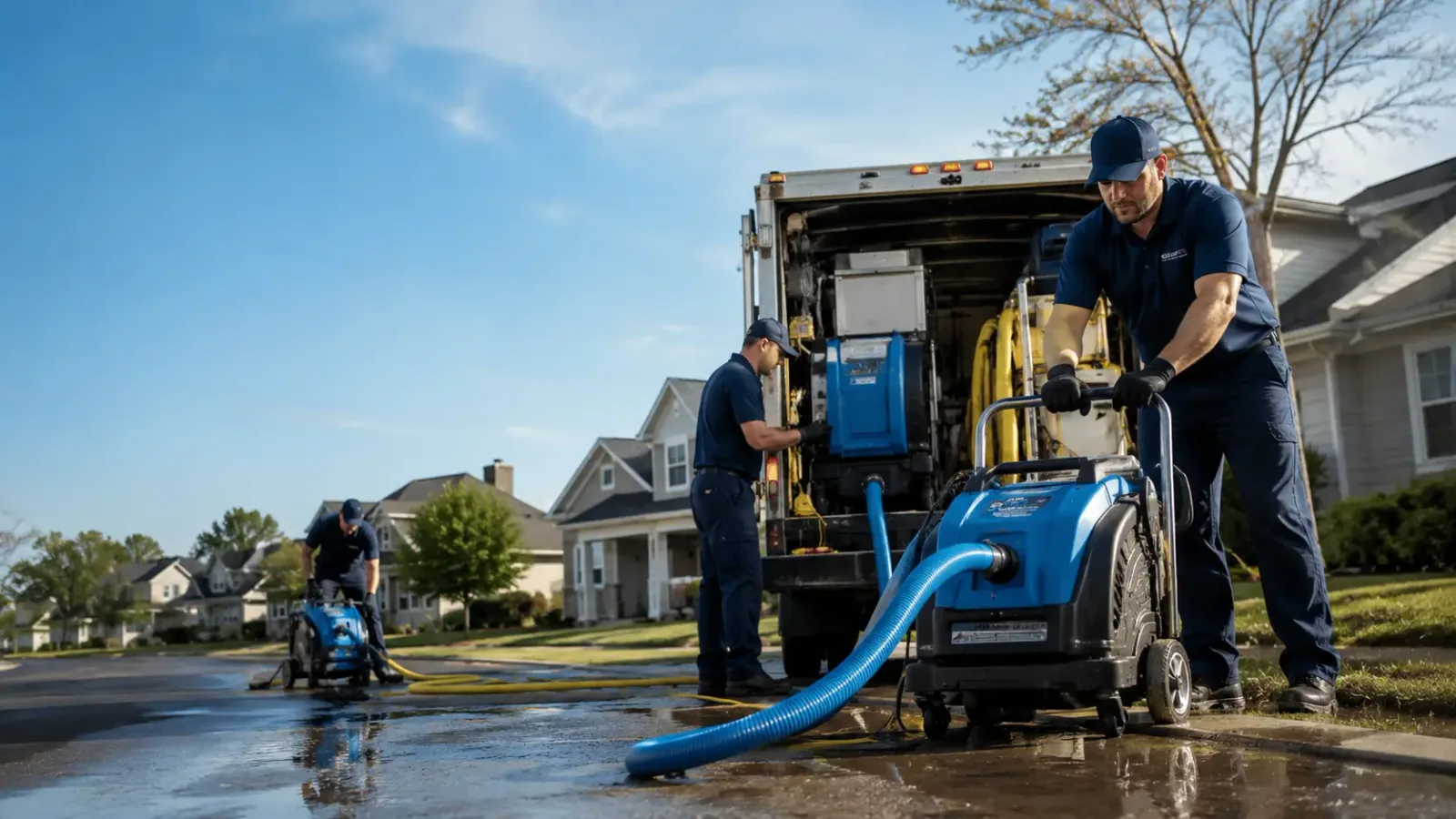 Flood Damage Cleanup in East Concord, NY